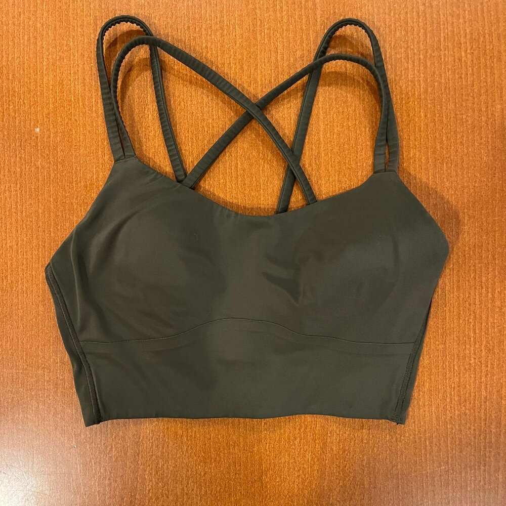 Lululemon Olive Like A Cloud Bra